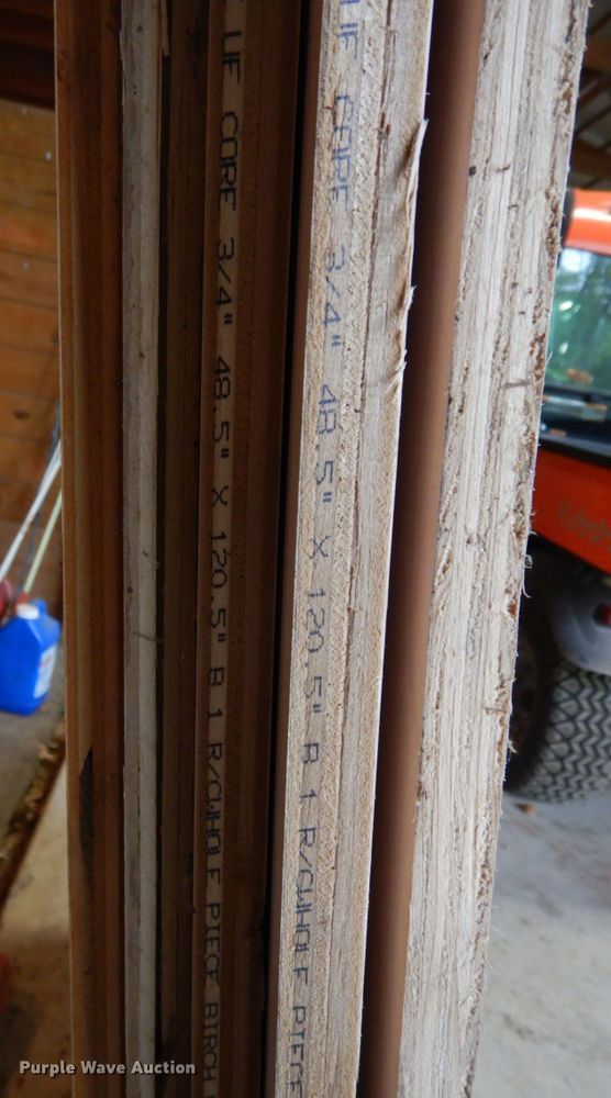 image for item LY9048 (5) sheets of 3/4" birch plywood