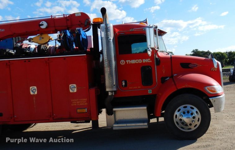 image for item MF9733 2008 Peterbilt 335  utility / service truck