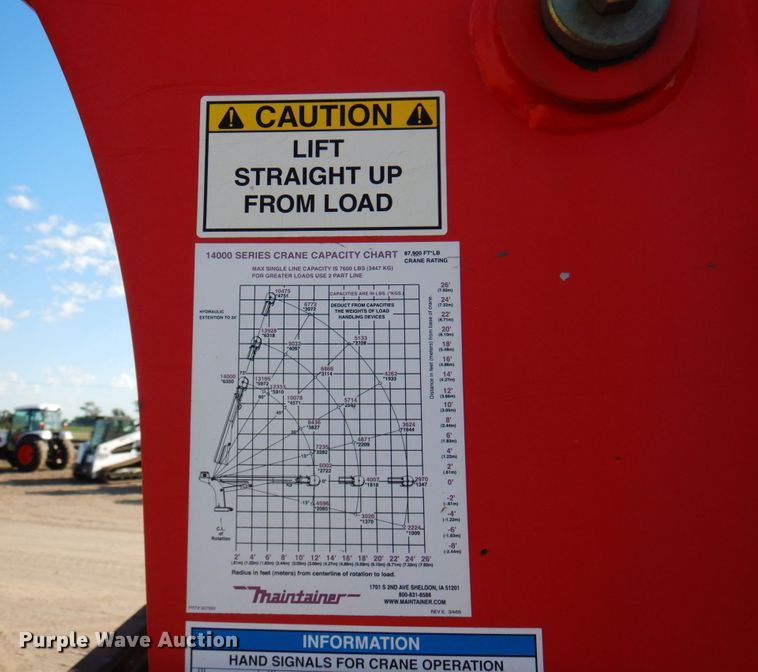 image for item MF9733 2008 Peterbilt 335  utility / service truck