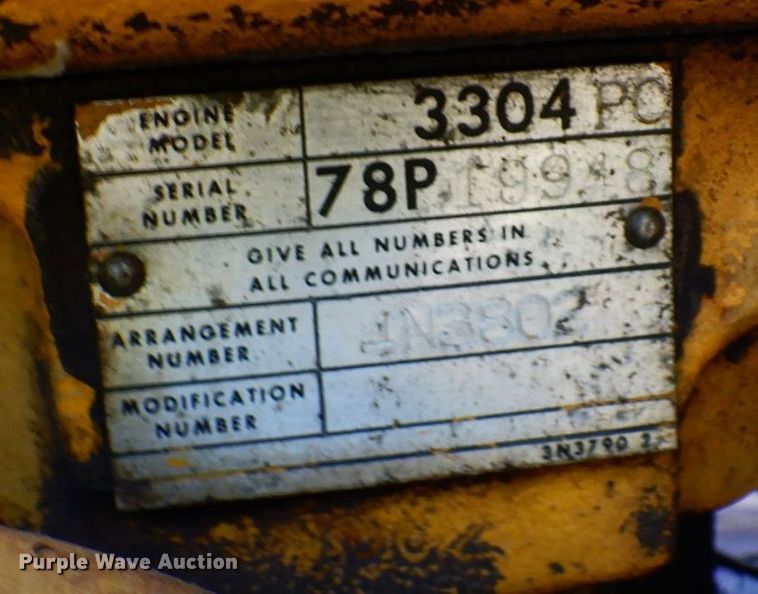 image for item MH9036 1975 Caterpillar 920  wheel loader