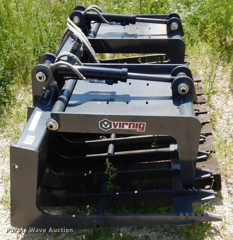 image for item MH9046 Virnig  skid steer rock grapple bucket