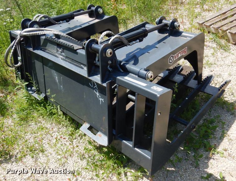 image for item MH9046 Virnig  skid steer rock grapple bucket
