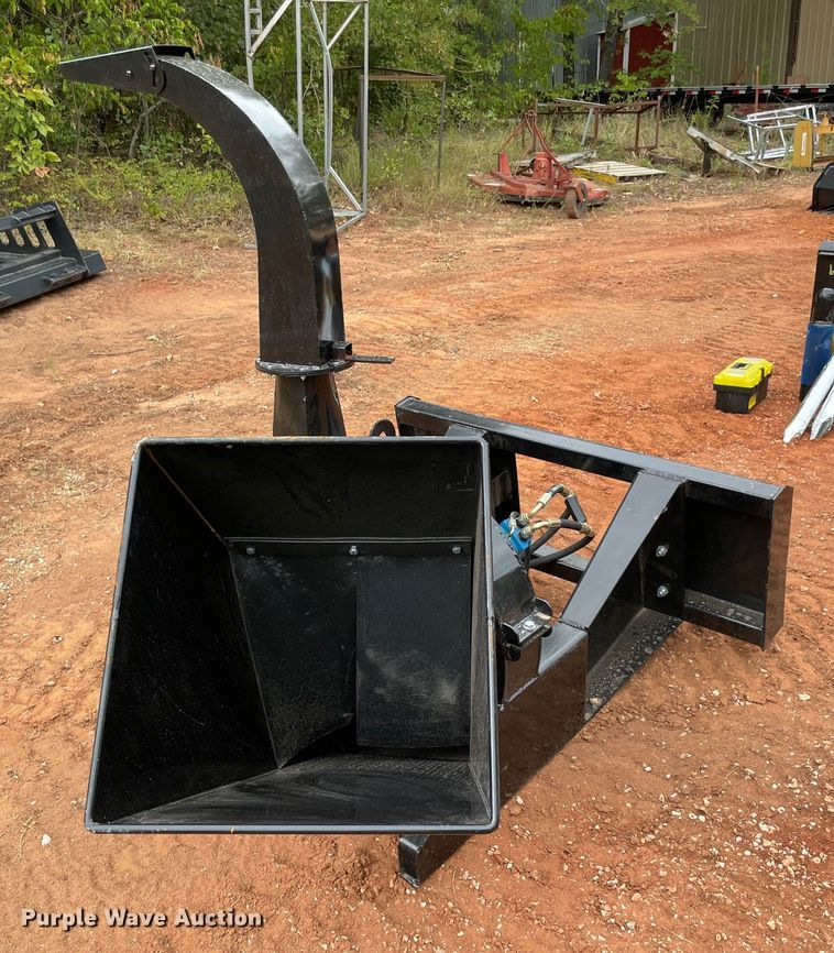 image for item MJ9110 2022 Mower King SSBX42S  skid steer wood chipper