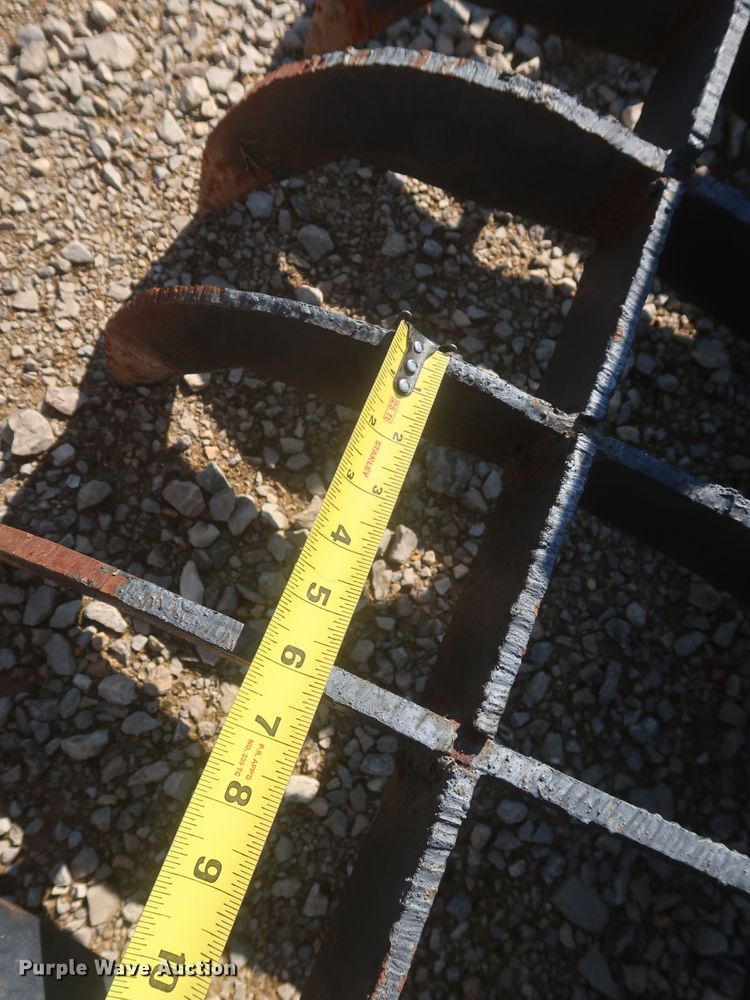 image for item MJ9123 72"W skid steer root rake