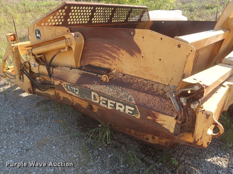 image for item MJ9129 2012 John Deere 1812C  scraper