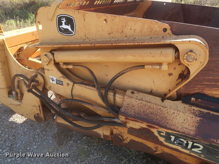 image for item MJ9129 2012 John Deere 1812C  scraper