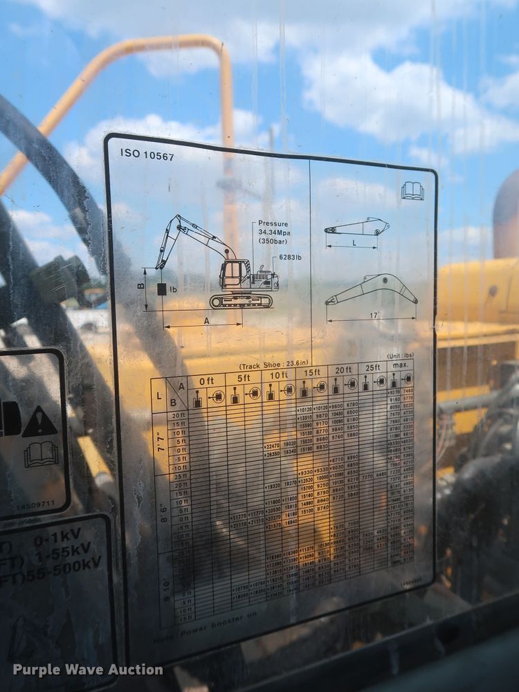 image for item MJ9138 2004 Volvo EC160BLC  excavator