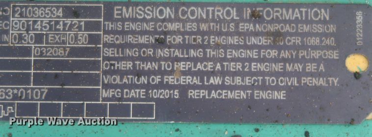 image for item MJ9138 2004 Volvo EC160BLC  excavator