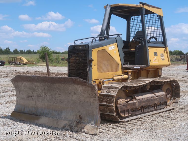 image for item MJ9139 2008 John Deere 650J LT  dozer