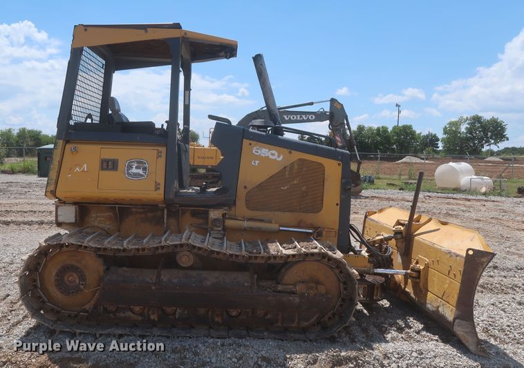 image for item MJ9139 2008 John Deere 650J LT  dozer