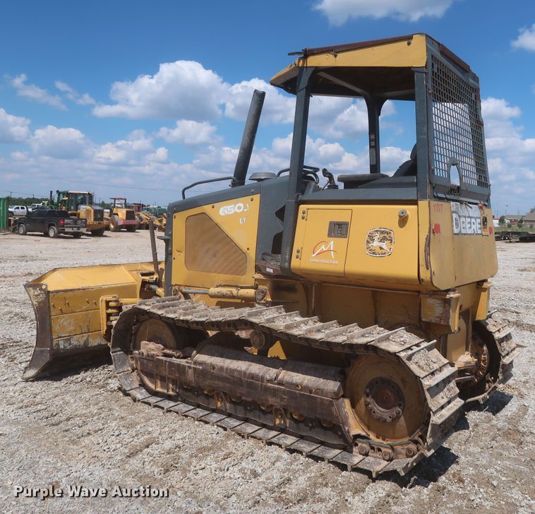 image for item MJ9139 2008 John Deere 650J LT  dozer