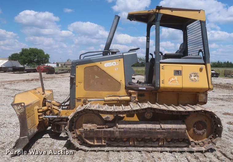 image for item MJ9139 2008 John Deere 650J LT  dozer