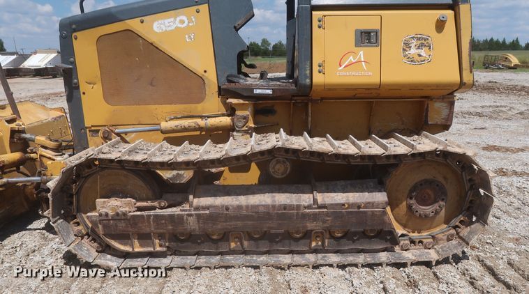 image for item MJ9139 2008 John Deere 650J LT  dozer