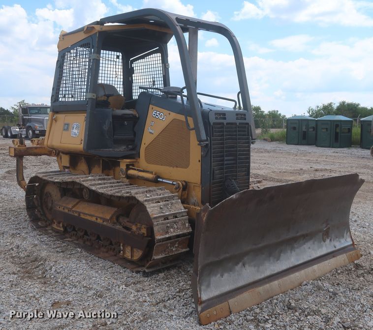 image for item MJ9140 2007 John Deere 650J LT  dozer