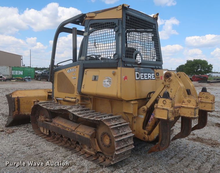 image for item MJ9140 2007 John Deere 650J LT  dozer