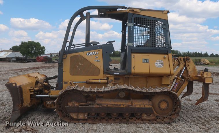 image for item MJ9140 2007 John Deere 650J LT  dozer
