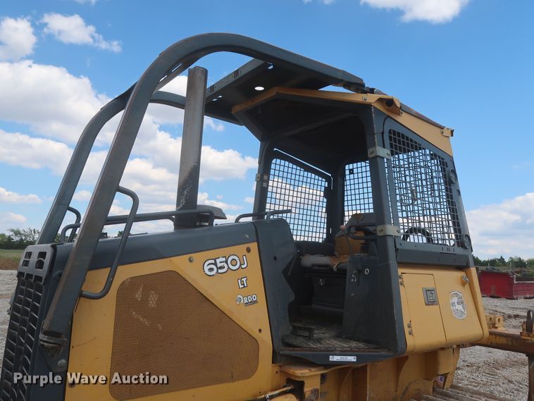 image for item MJ9140 2007 John Deere 650J LT  dozer