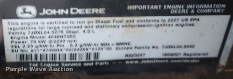 image for item MJ9140 2007 John Deere 650J LT  dozer