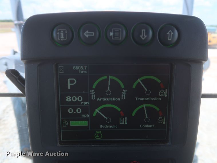 image for item MJ9142 2010 John Deere 672G  motor grader