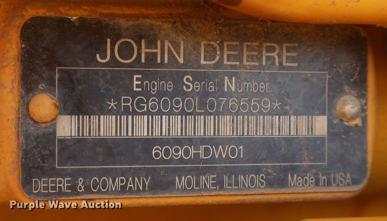 image for item MJ9142 2010 John Deere 672G  motor grader