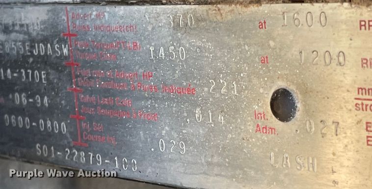 image for item MJ9143 1995 Freightliner FLD120  truck cab and chassis