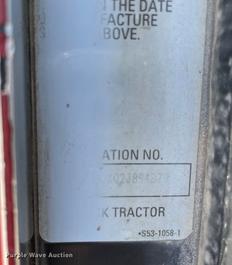 image for item MJ9144 2002 Kenworth  dump truck