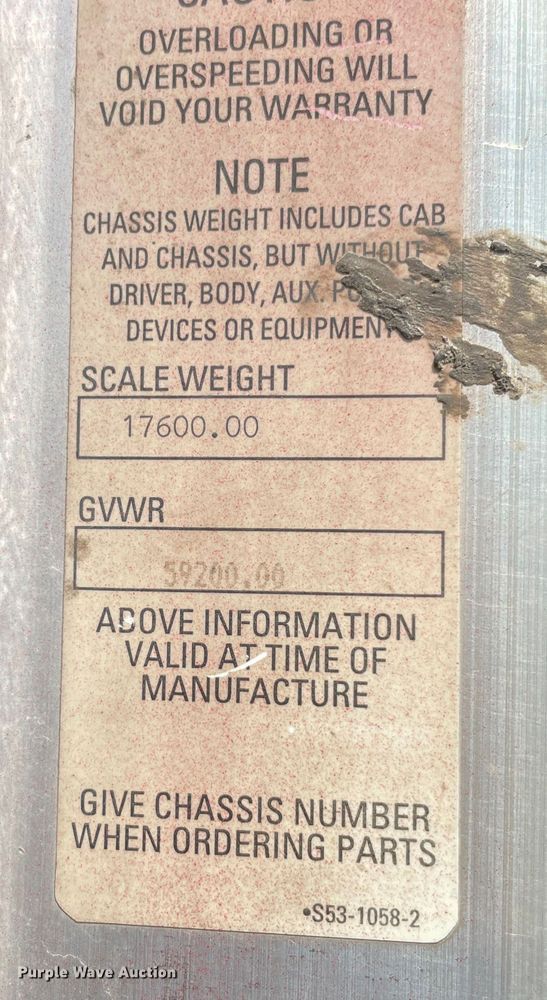 image for item MJ9144 2002 Kenworth  dump truck