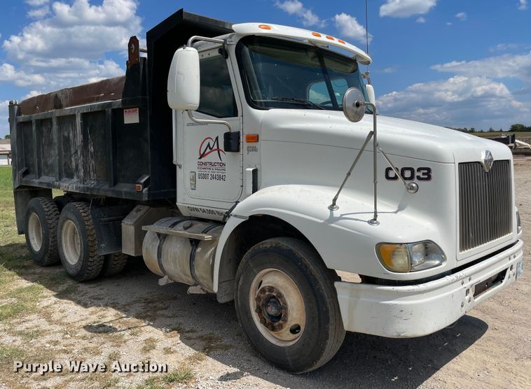 image for item MJ9145 2004 International 9200i  dump truck