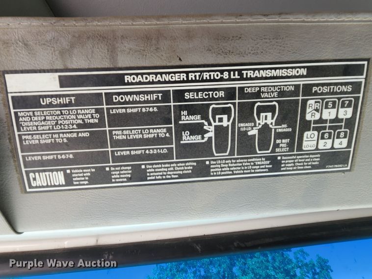 image for item MK9063 1999 Sterling L-Line  dump truck