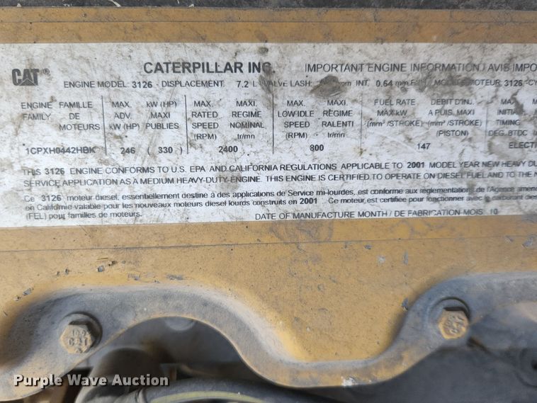 image for item MK9063 1999 Sterling L-Line  dump truck