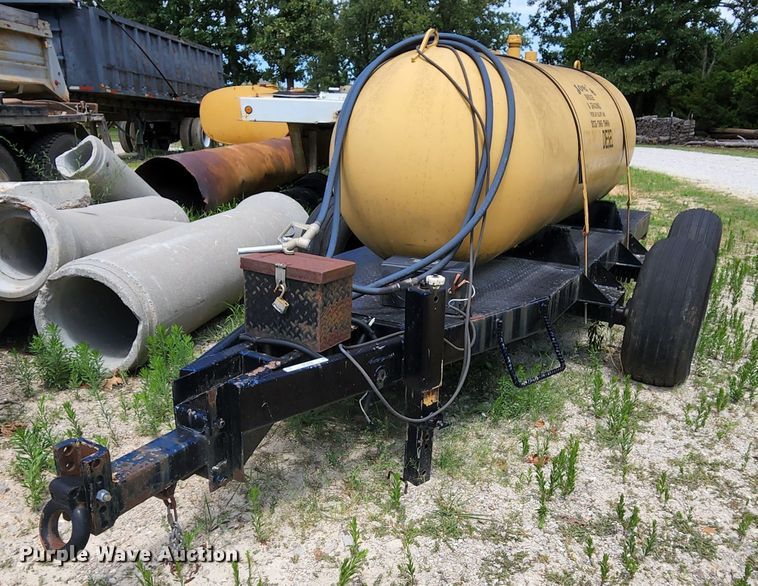 image for item MK9068 Shop built  fuel tank trailer