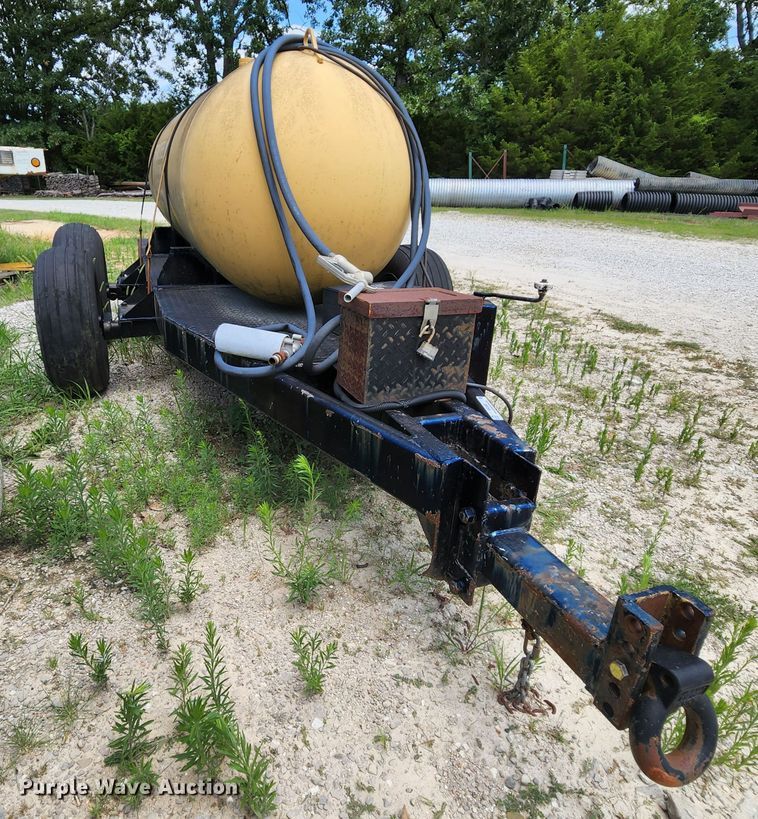 image for item MK9068 Shop built  fuel tank trailer