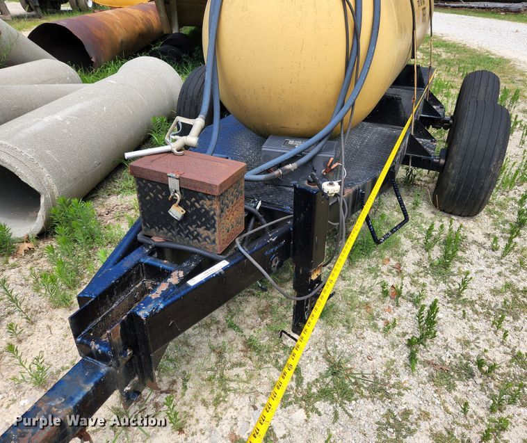 image for item MK9068 Shop built  fuel tank trailer