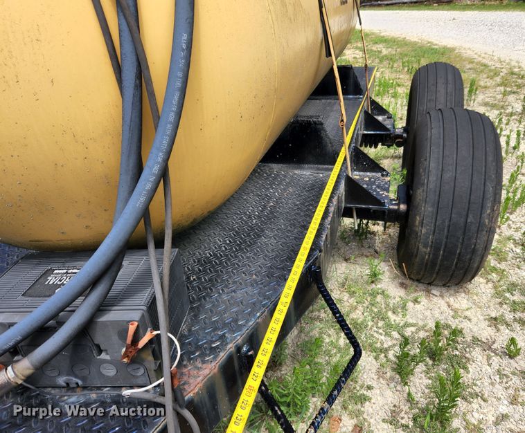 image for item MK9068 Shop built  fuel tank trailer