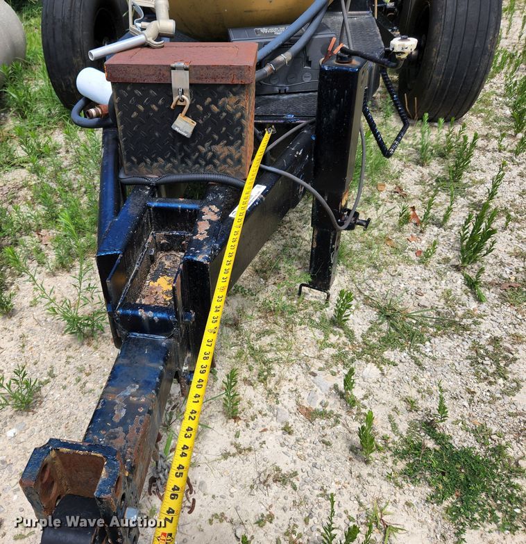 image for item MK9068 Shop built  fuel tank trailer