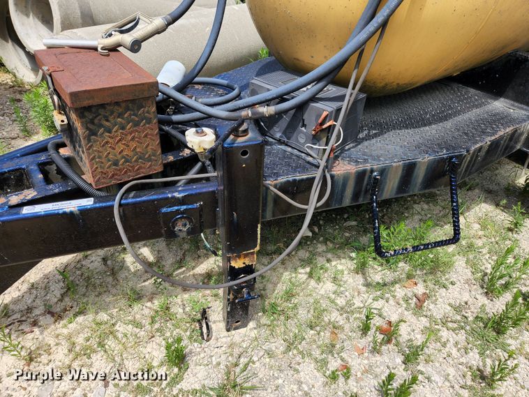 image for item MK9068 Shop built  fuel tank trailer