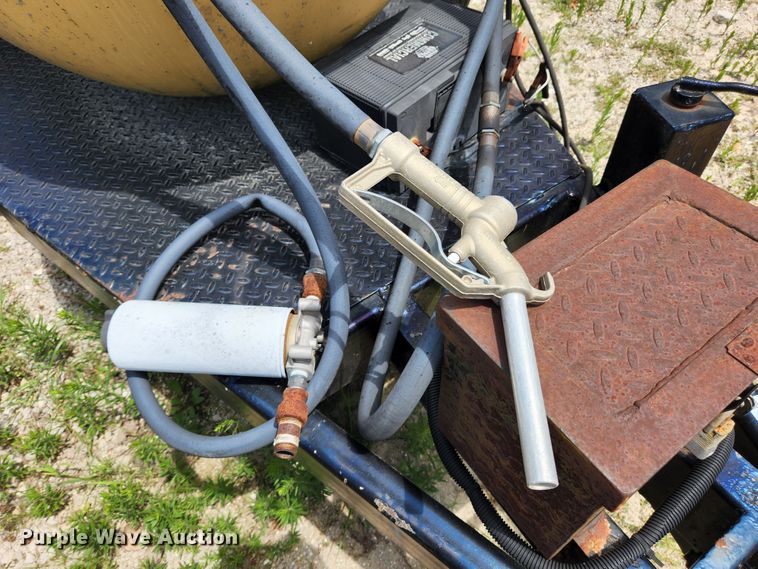 image for item MK9068 Shop built  fuel tank trailer