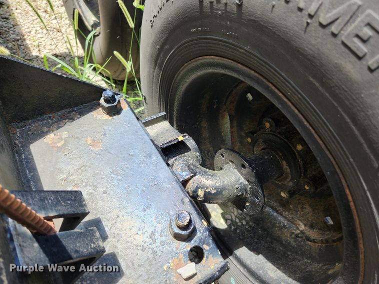 image for item MK9068 Shop built  fuel tank trailer