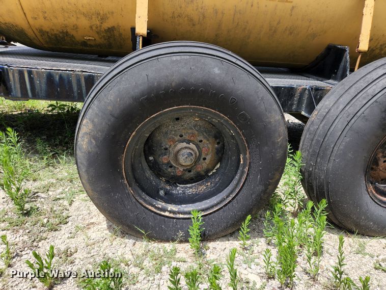 image for item MK9068 Shop built  fuel tank trailer