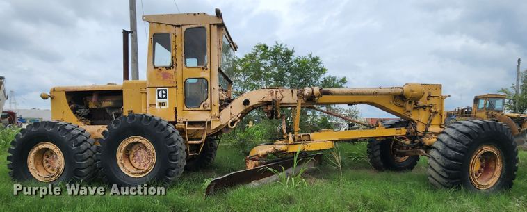 image for item MK9156 1968 Caterpillar 16  motor grader