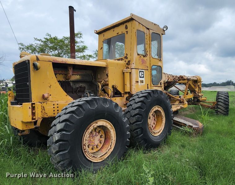 image for item MK9156 1968 Caterpillar 16  motor grader