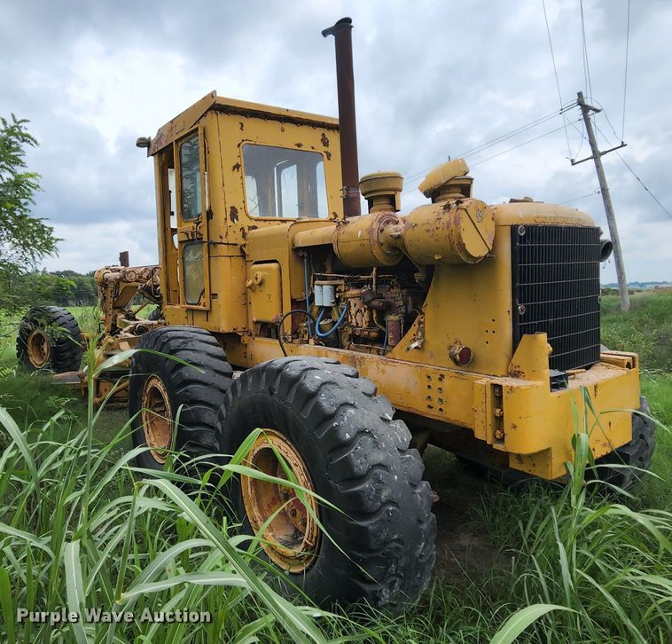 image for item MK9156 1968 Caterpillar 16  motor grader