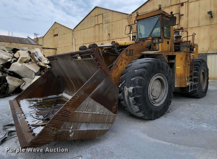 image for item MK9161 1983 Caterpillar 988B  wheel loader