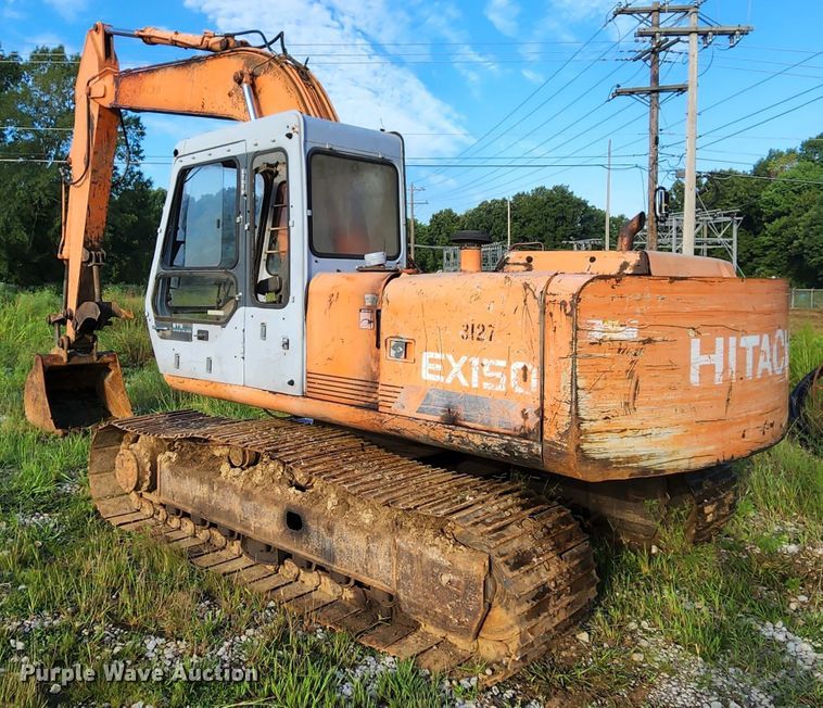 image for item MK9162 1994 Hitachi EX150  excavator