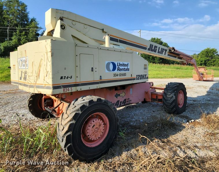 image for item MK9183 2000 JLG 120HX  boom lift