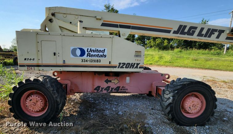 image for item MK9183 2000 JLG 120HX  boom lift