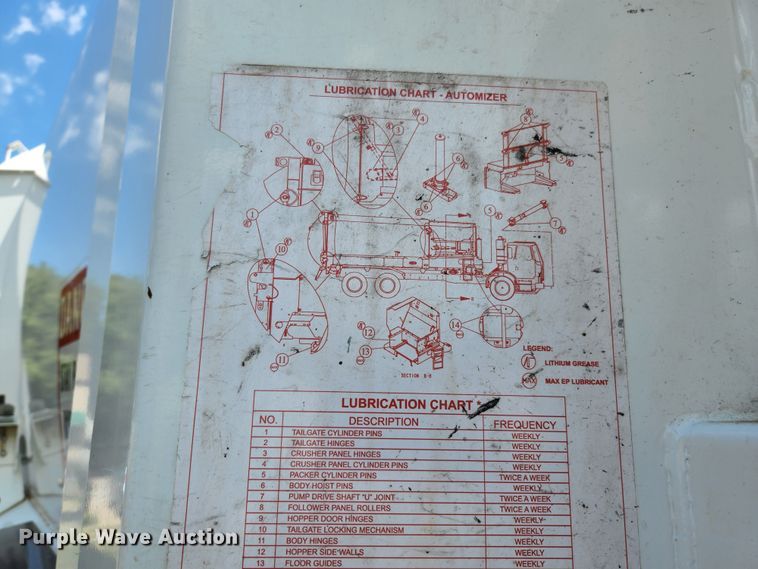 image for item MK9189 2012 International WorkStar 7400  refuse truck