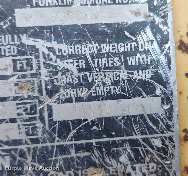 image for item MK9190 Harlo HP 8500  forklift