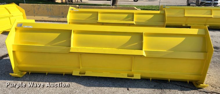 image for item MK9207 Pro-Tec  120"W skid steer snow pusher