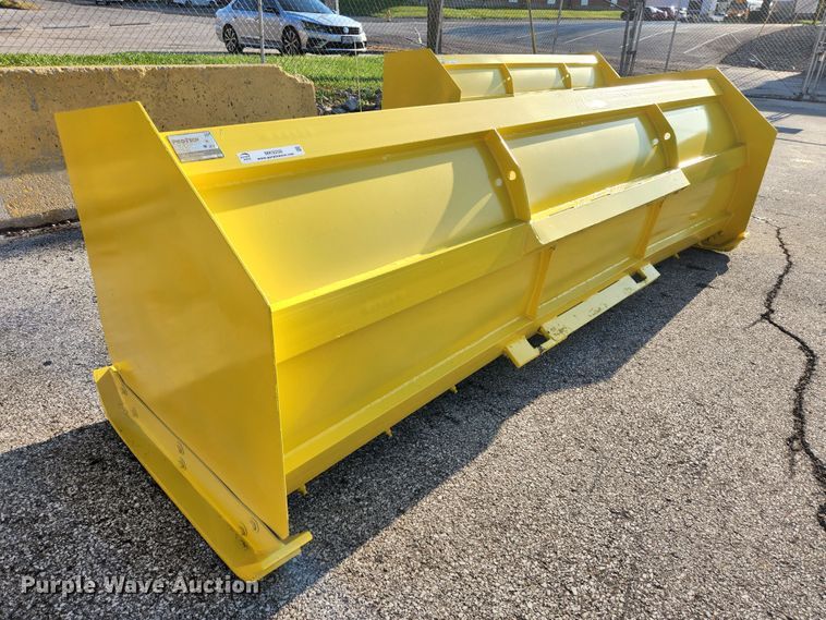image for item MK9208 Pro-Tech  120"W skid steer snow pusher